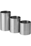 Thimble Measure Stainless Steel set with CE/UKCA mark for spirits.