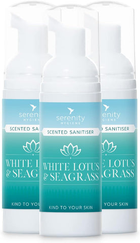 White Lotus and Seagrass Hand Foam Sanitiser