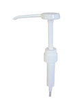 Pelican Pump Dispenser 38mm for 2 & 5 litre containers, heavy duty reusable dispensing 10ml or 30ml doses.