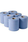 Centre feed Blue Roll 2 Ply 150 Meter (Pack of 6)