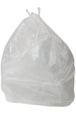 Swing Bin Liners Bin Bags 50 Litre White (Box of 1000)